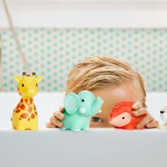 Munchkin Orman Hayvanları İle Banyo Fışkırtmaları, 8'lü Paket