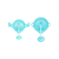 Munchkin Tıklama Kilitli Uçlu Pipetli  Alıştırma Bardağı 6ay+ 207 ml Mavi  ve 12ay+ 296 ml Mavi