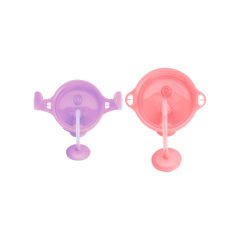 Munchkin Tıklama Kilitli Uçlu Pipetli Alıştırma Bardağı 6ay+ 207 ml Mor   ve 12ay+ 296 ml Pembe