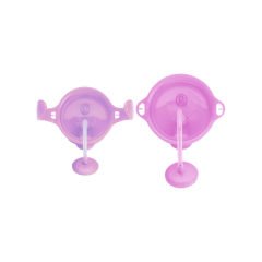 Munchkin Tıklama Kilitli Uçlu Pipetli  Alıştırma Bardağı 6ay+ 207 ml Mor   ve 12ay+ 296 ml Mor