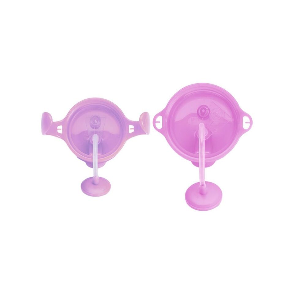 Munchkin Tıklama Kilitli Uçlu Pipetli  Alıştırma Bardağı 6ay+ 207 ml Mor   ve 12ay+ 296 ml Mor