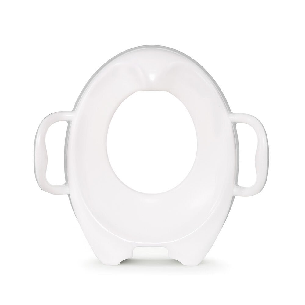 Munchkin Sturdy Portatif Çocuk Lazımlık & Klozet Adaptörü | Tutma Kulplu, Kaymaz Taban, Kolay Saklama – Beyaz