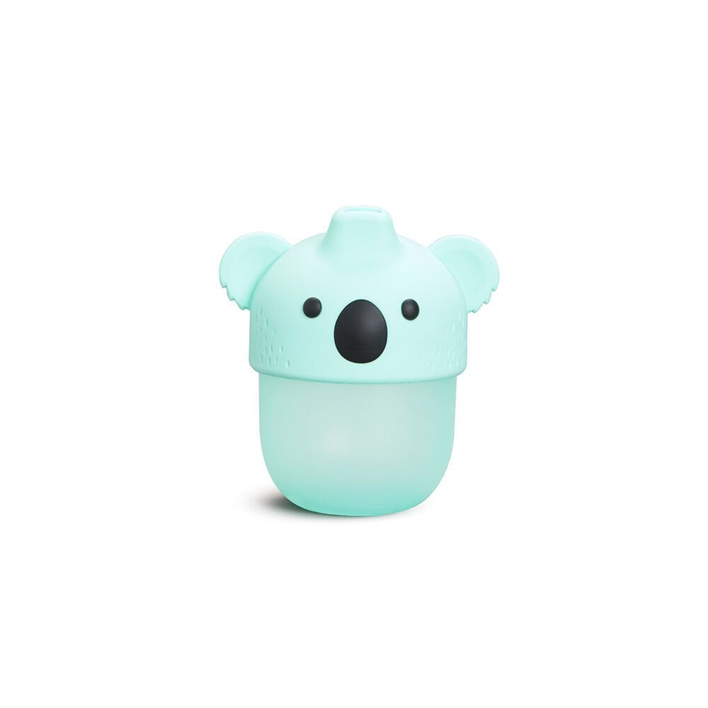 Koala Munchkin Yumuşak Uçlu Dökülmez Damlatmaz Alıştırma Bardağı 9 Ay, 236ml,