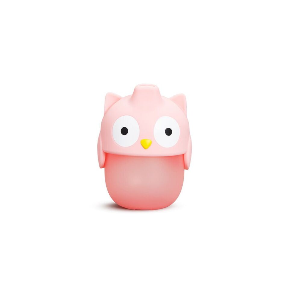 Munchkin  Yumuşak Uçlu Damlatmaz Bardak 236 ml -9 Ay+  BPA İçermez, Sızdırmaz, Baykuş Desenli