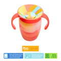 Munchkin Mucize 360° Alıştırma Bardağı 6 Ay+ |207 ml | BPA İçermez | Kırmızı Tropikal Desen