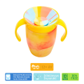 Munchkin Mucize 360° Alıştırma Bardağı 6 Ay+ |207 ml | BPA İçermez | Sarı Tropikal Desen
