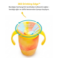 Munchkin Mucize 360° Alıştırma Bardağı 6 Ay+ |207 ml | BPA İçermez | Sarı Tropikal Desen