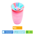Munchkin Mucize 360° Alıştırma Bardağı 12 Ay+ |296 ml | BPA İçermez | Mor Tropikal Desen