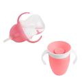Munchkin tıklama kilitli uçlu alıştırma bardağı 6ay+,207ml,pembe +Munchkin Mucize 360° Alıştırma Bardağı, 6ay+, 207ml,Pembe