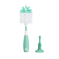Munchkin Bristle 2’si 1 Arada Biberon ve Şişe Fırçası | Vakumlu Taban | Yeşil