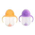 Munchkin Tıklama Kilitli Uçlu Alıştırma Bardağı 6ay+207 ml ,Turuncu ve Mor