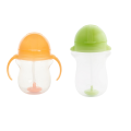 Munchkin Tıklama Kilitli Uçlu Alıştırma Bardağı 6ay+207 ml ,Turuncu, 12ay+297 ml Yeşil
