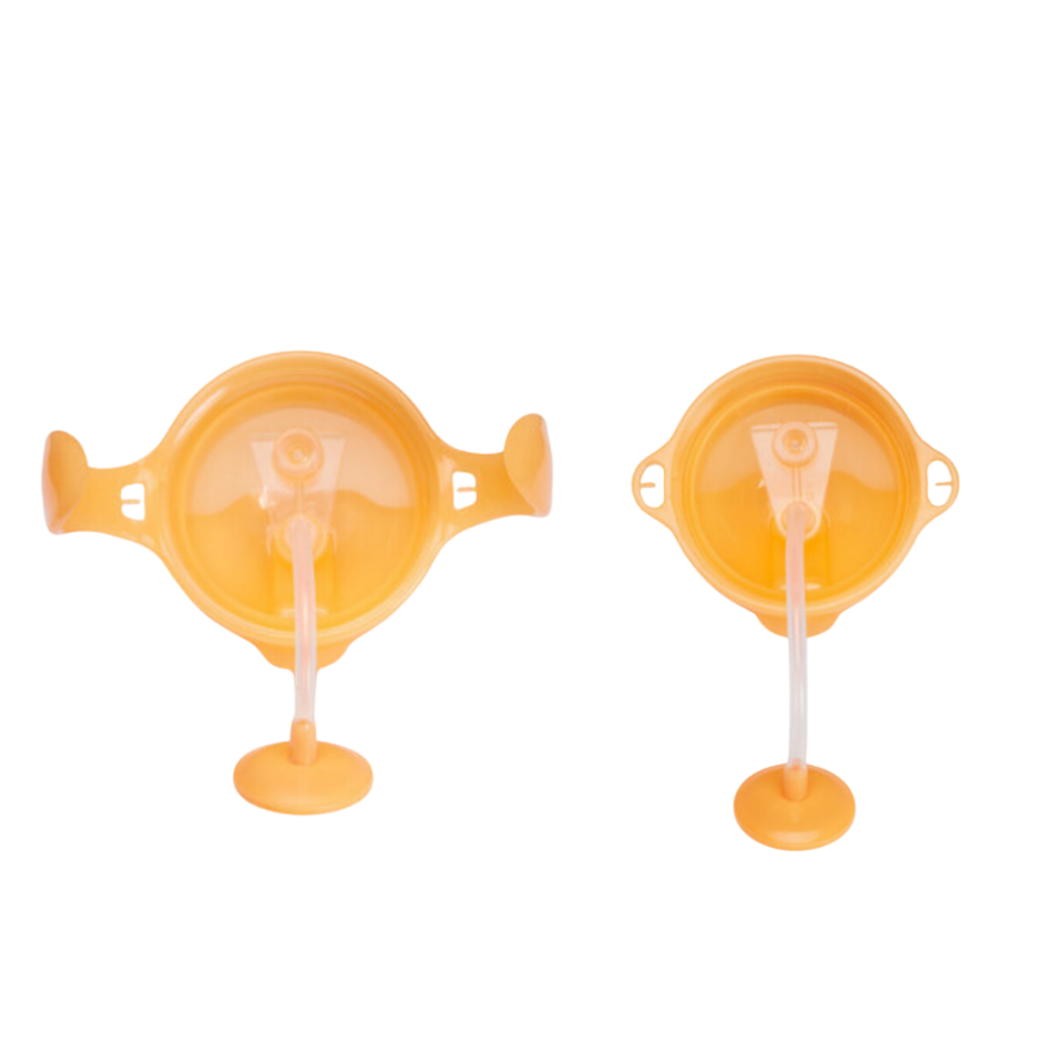 Munchkin Tıklama Kilitli Uçlu Alıştırma Bardağı 6ay+207 ml ,Turuncu, 12ay+297 ml Turuncu