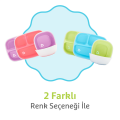Munchkin® Splash™ 4'lü Bölmeli Tabak ve 2li Kase Seti  6AY+ Mavi/yeşil