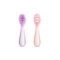 Munchkin® Gentle Dip™ 2li Çok Aşamalı Ilk Bebek KAŞIĞI,4AY+ Pembe/mor, Unisex