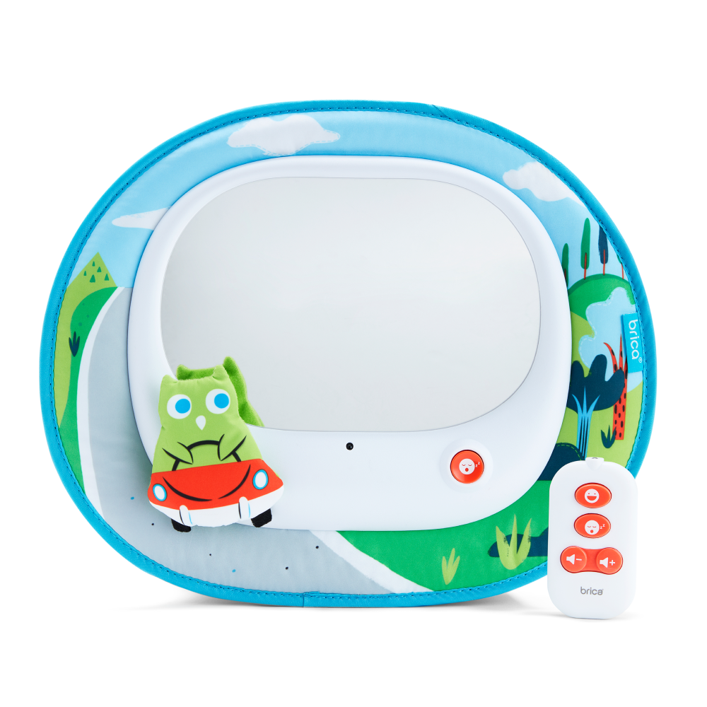 Munchkin Cruisin’ Desenli Bebek Araba Görüş Aynası – Kolay Montaj, Şık Tasarım