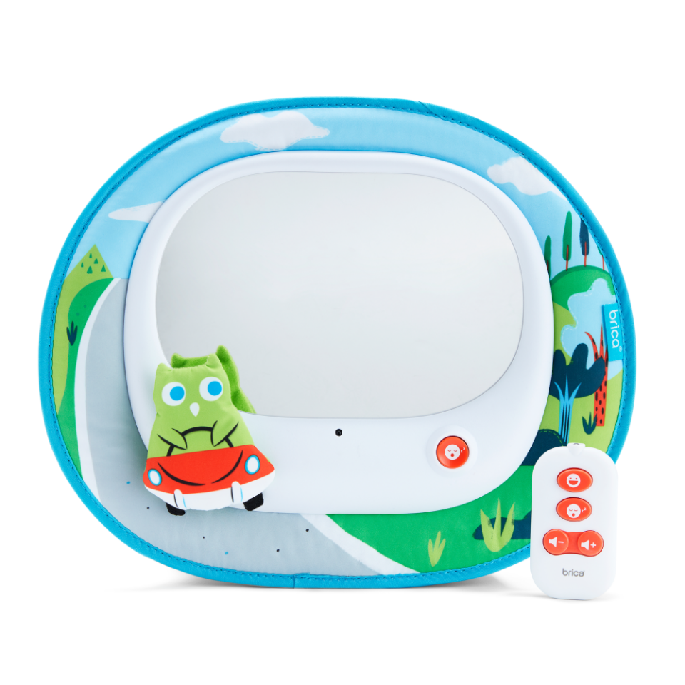 Munchkin Cruisin’ Desenli Bebek Araba Görüş Aynası – Kolay Montaj, Şık Tasarım