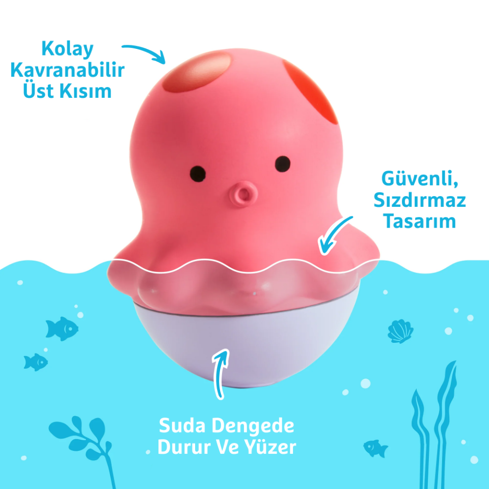 Munchkin Yüzen Banyo Oyuncakları 3lü Set 6ay+
