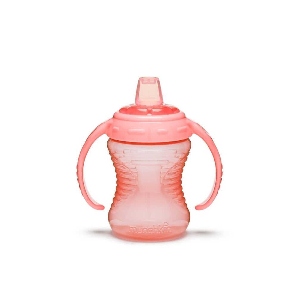Munchkin Might Grip Alıştırma Bardağı, 237ml,6ay+1 Adet ,PEMBE