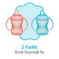Munchkin Might Grip Alıştırma Bardağı, 237ml,6ay+1 Adet ,MAVİ