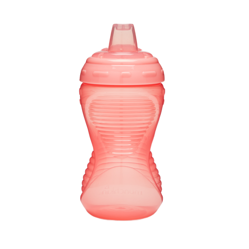 Munchkin Might Grip Alıştırma Bardağı, 296ml ,9ay+ 1 Adet,PEMBE