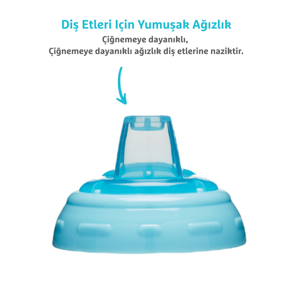 Munchkin Might Grip Alıştırma Bardağı, 296ml,  9 ay+1 Adet,MAVİ