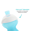 Munchkin Click Lock™ Isırmaya Dayanıklı  Emzikli Bardak | 9 Ay+| 296 ml| Mavi |Sızdırmaz|BPA İçermez