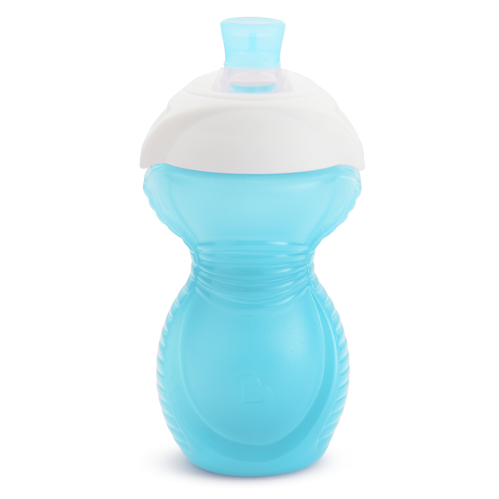 Munchkin Click Lock™ Isırmaya Dayanıklı  Emzikli Bardak | 9 Ay+| 296 ml| Mavi |Sızdırmaz|BPA İçermez