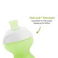 Munchkin Click Lock™ Isırmaya Dayanıklı   Emzikli Bardak | 9 Ay+ | 296 ml | Yeşil  | Sızdırmaz | BPA İçermez