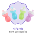 Munchkin Click Lock™ Isırmaya Dayanıklı   Emzikli Bardak | 9 Ay+ | 296 ml | Mor  | Sızdırmaz | BPA İçermez