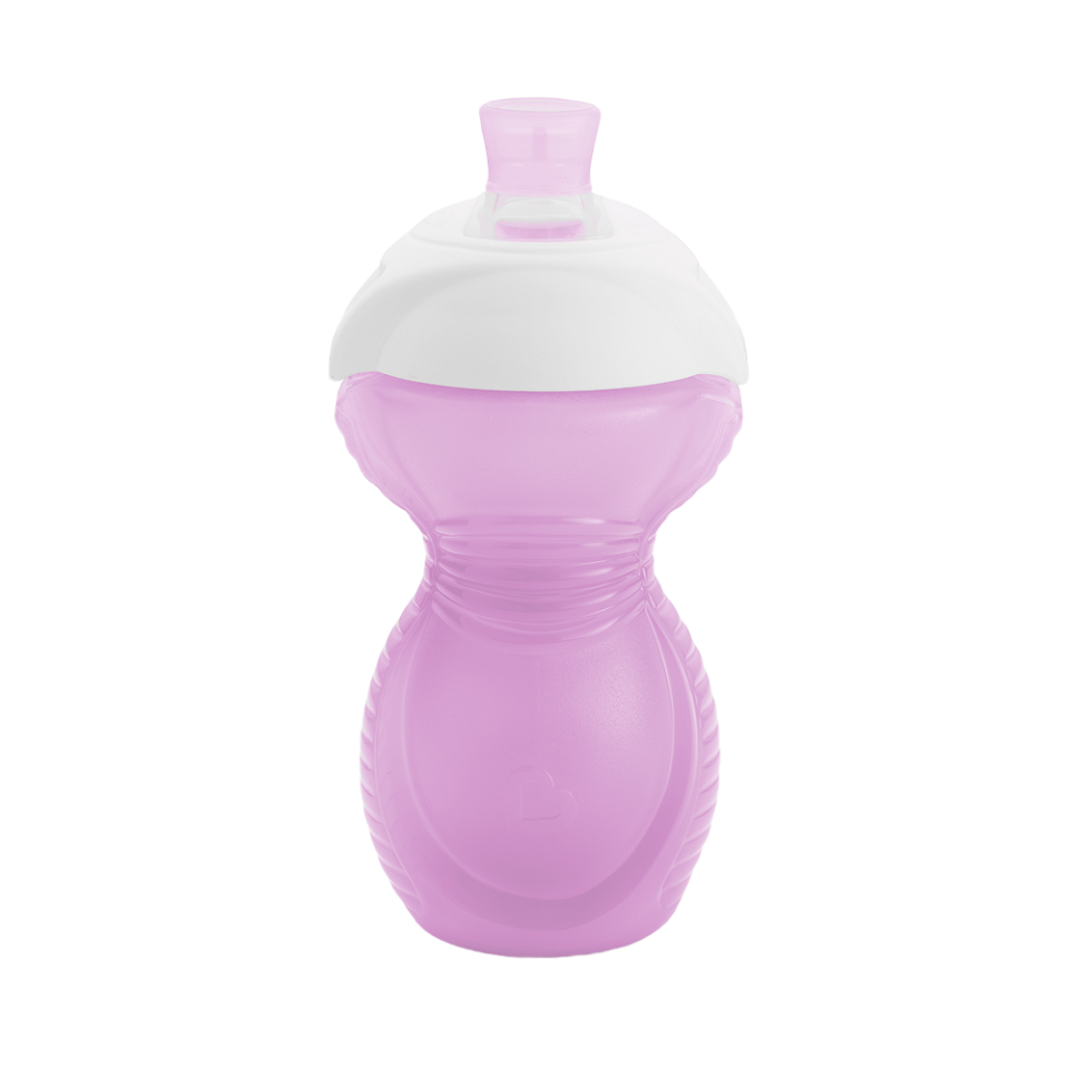 Munchkin Click Lock™ Isırmaya Dayanıklı   Emzikli Bardak | 9 Ay+ | 296 ml | Mor  | Sızdırmaz | BPA İçermez