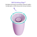 Munchkin Mucize 360° Alıştırma Bardağı, 12ay+, 296ml Mor Bardak Kapağı İle Birlikte