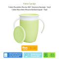 Munchkin Mucize 360° Alıştırma Bardağı, 6ay+, 207ml, Yeşil  Bardak Kapağı İle Birlikte