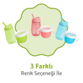 Munchkin Dökülmeyi Önleyen Atıştırmalık Kabı 266 ml + Simple Clean Yıkanabilir Pipetli Alıştırma Bardağı 296 ml (12 Ay+, Yeşil Set)