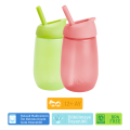 Munchkin Simple Clean Yıkanabilir  Pipetli Alıştırma Bardağı | 296 ml | 12 Ay+ | Pembe&Yeşil| BPA İçermez|2 Adet