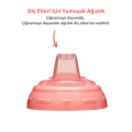 Munchkin Might Grip Alıştırma Bardağı, 266ml,9ay+  2Adet,PEMBE , BPA İçermez