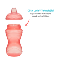 Munchkin Might Grip Alıştırma Bardağı, 266ml,9ay+  2Adet,PEMBE&MAVİ , BPA İçermez ,