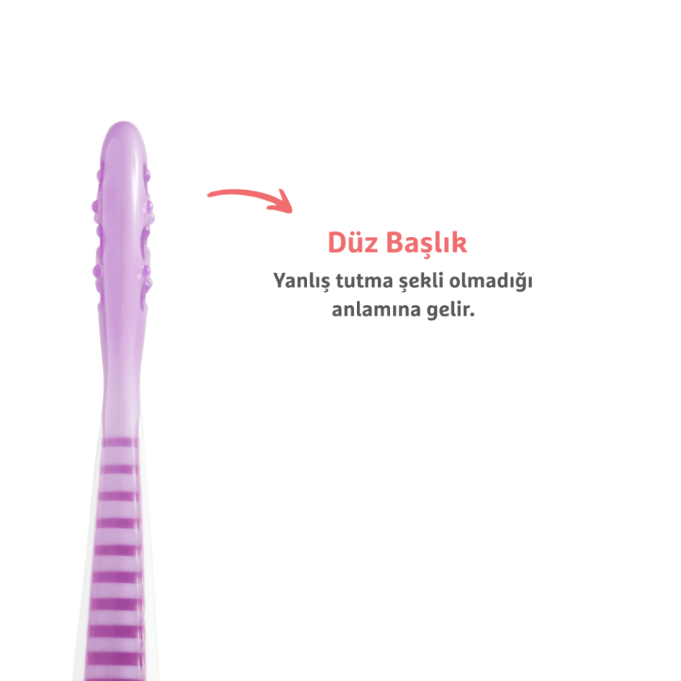 Munchkin Gentle Dip İlk Bebek Kaşığı | 3'lü Set | 4 Ay+ | Aşamalı Beslenme | BPA İçermez | Unisex |PEMBE-MOR