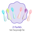 Munchkin Gentle Dip İlk Bebek Kaşığı | 3'lü Set | 4 Ay+ | Aşamalı Beslenme | BPA İçermez | Unisex |PEMBE-MOR