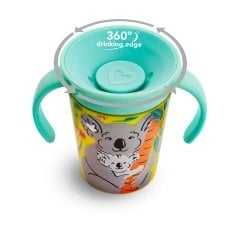 Munchkin Mucize 360° Wildlove Alıştırma Bardağı, 6 ay+, 177ml, Koala, 1 Paket