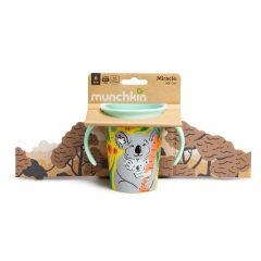 Munchkin Mucize 360° Wildlove Alıştırma Bardağı, 6 ay+, 177ml, Koala, 1 Paket