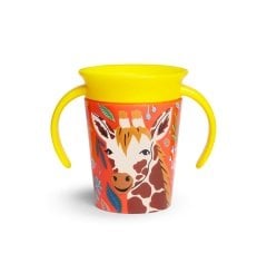 Munchkin Mucize  360° Wildlove Alıştırma Bardağı, 6ay+, 177ml, Zürafa, 1 Paket