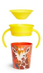 Munchkin Mucize  360° Wildlove Alıştırma Bardağı, 6ay+, 177ml, Zürafa, 1 Paket