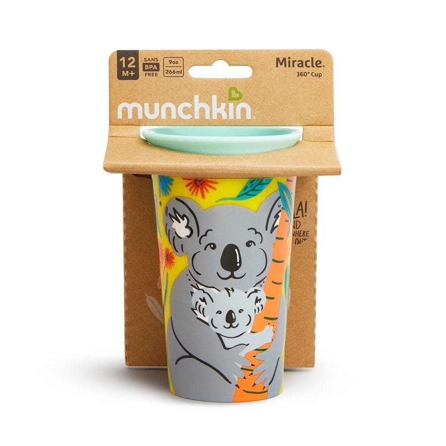 Munchkin WildLove Koala desen bardak yakın çekim