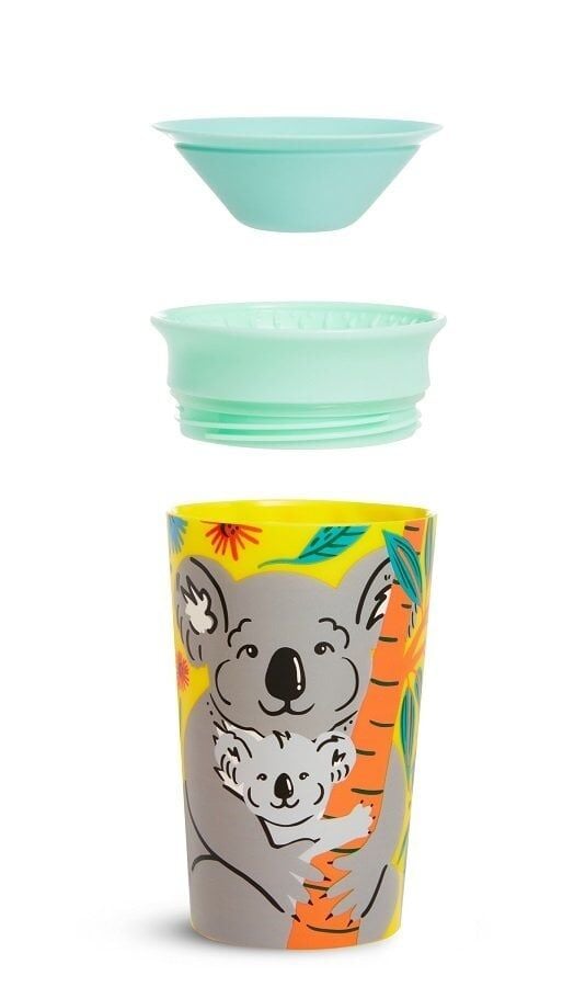Munchkin Mucize  360° Wildlove Alıştırma Bardağı, 12ay+, 266ml,Koala, 1 Paket