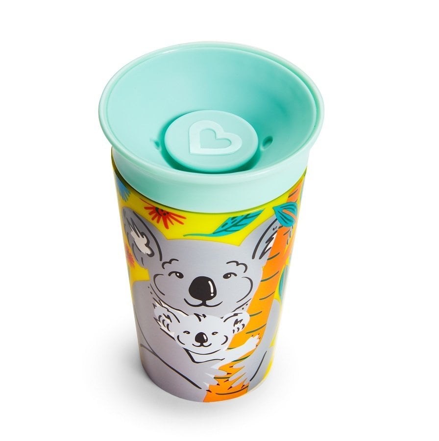 Munchkin Mucize  360° Wildlove Alıştırma Bardağı, 12ay+, 266ml,Koala, 1 Paket