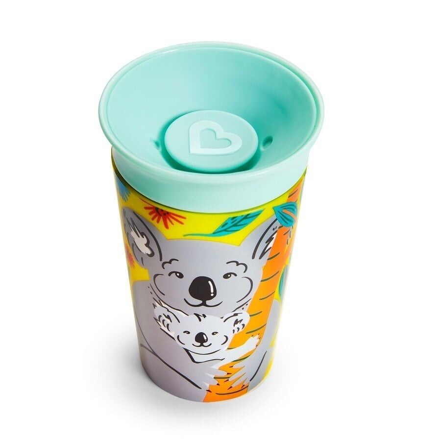 Munchkin Mucize  360° Wildlove Alıştırma Bardağı, 12ay+, 266ml,Koala, 1 Paket