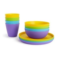 Munchkin Modern Çoklu Bardak Seti | 18 Ay+ | 4 Renk | 237 ml | BPA İçermez | Bulaşık Makinesinde Yıkanabilir